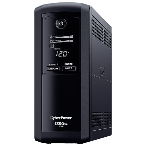 No-Break CyberPower - 1350 VA, 815 W, 16 h, Negro, Hogar y Oficina No-Break CyberPower - 1350 VA, 815 W, 16 h, Negro, Hogar y Oficina